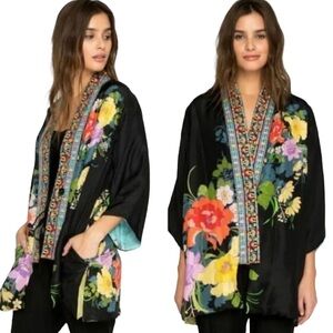 Johnny Was Fuska Reversible Kimono Cardigan Size Medium